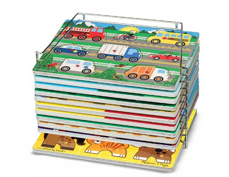 Melissa & Doug - Single Wire Puzzle Rack