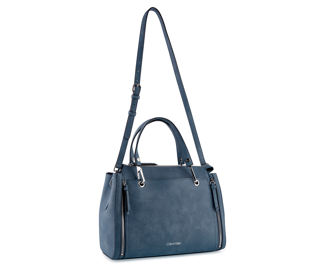 Calvin klein clearance melanie pebble satchel