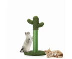 Cactus Cat Tree Scratching Post Scratcher Activity Sisal Rope House Tower 67 cm