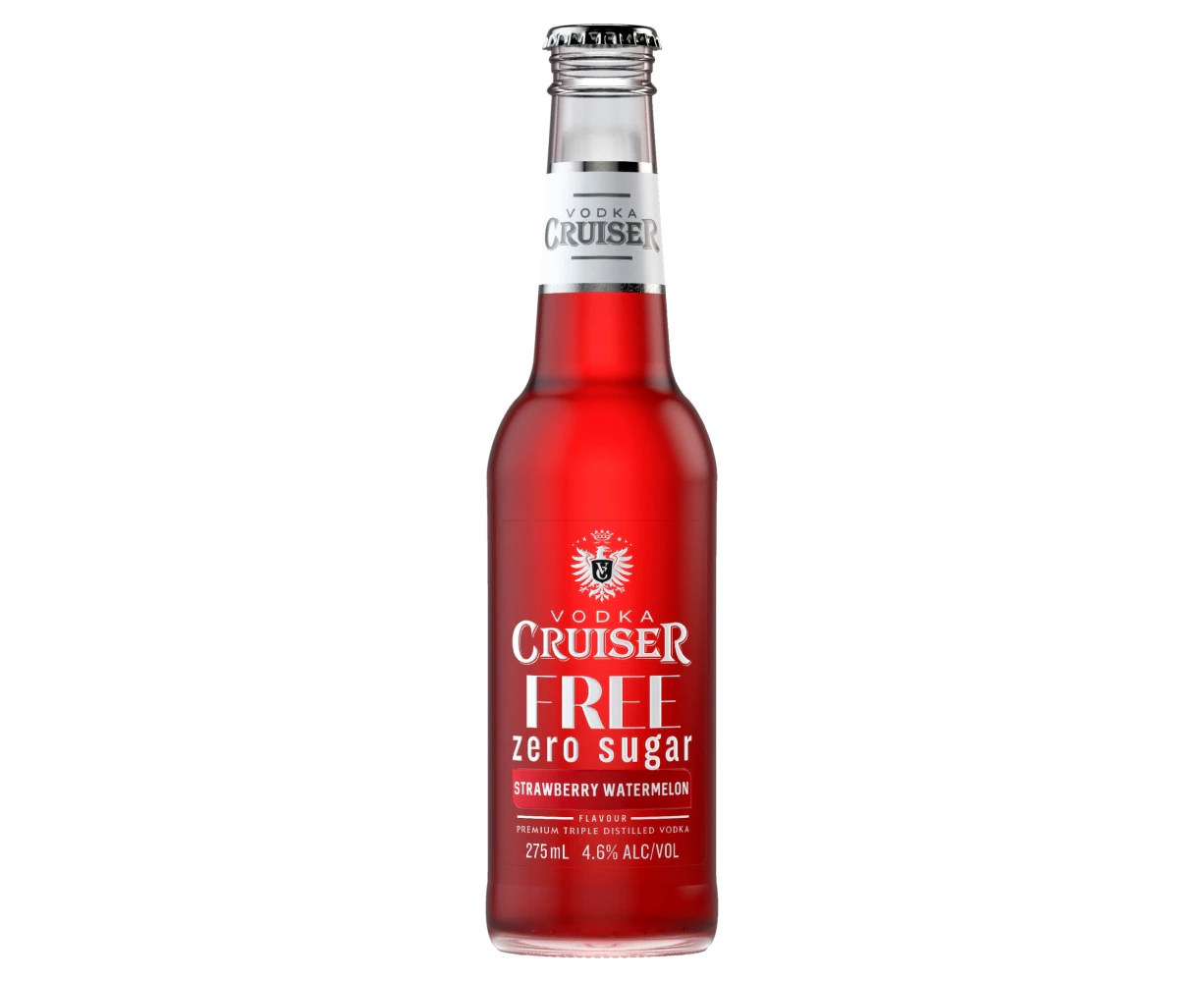 Vodka Cruiser Sugar Free Strawberry Watermelon (10X275ML)