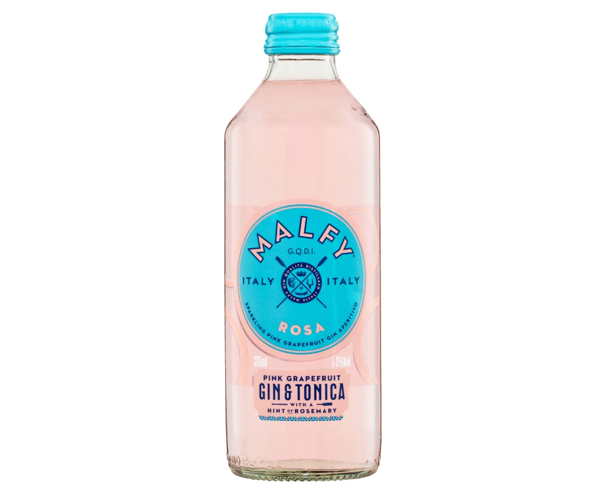 Malfy Rosa Gin & Tonic (10X300ML)