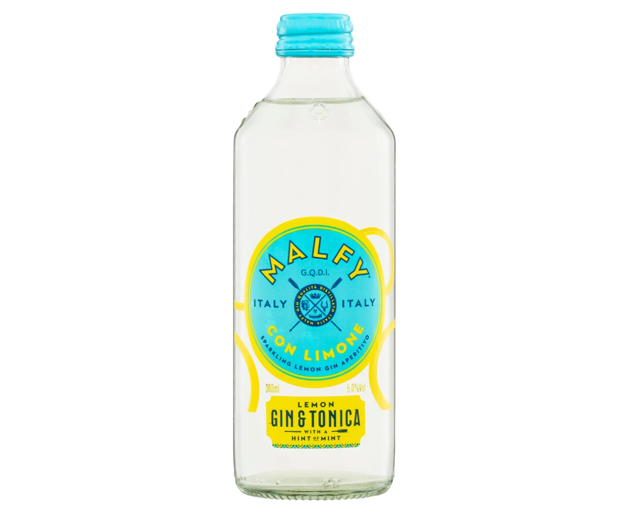 Malfy Con Limone Gin & Tonic (10X300ML)