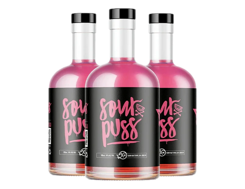 Sour Puss Watermelon (3X700ML)