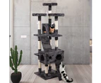 170cm Cat Tree Scratching Post Pole Tower Condo Kitty Activity Bed Stand Scratcher