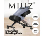 MIUZ Ergonomic Kneeling Chair Adjustable Stool Kneeling Pad For Back Posture