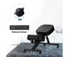 MIUZ Ergonomic Kneeling Chair Adjustable Stool Kneeling Pad For Back Posture