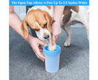 Dog Paw Cleaner, Dog Paw Washer Cup, 2 In 1 Portable Silicone Pet Cleaning Brush Feet Cleaner For Dogs Grooming