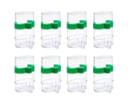 16Pcs Automatic Bird Water Food Dispenser Bird Water Feeder Bottles Seed Food Container