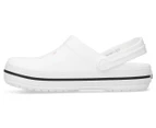 Crocs Unisex Crocband Clog Sandals - White