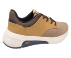 Actvitta Jac Mens Comfortable Cushioned Active Shoes Made In Brazil - Tan