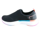 Actvitta Emmence Womens Comfort Cushioned Active Shoes Made In Brazil - Black