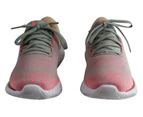 Actvitta Anari Womens Comfortable Lightweight Cushioned Active Shoes - Grey/Coral