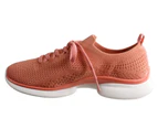 Actvitta Lily Womens Comfortable Cushioned Slip On Active Shoes - Salmon
