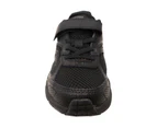 Saucony Kids Cohesion 14 Adjustable Strap Athletic Shoes - Black