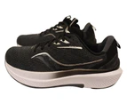 Saucony Mens Echelon 9 Extra Wide Fit Comfortable Athletic Shoes - Black/White