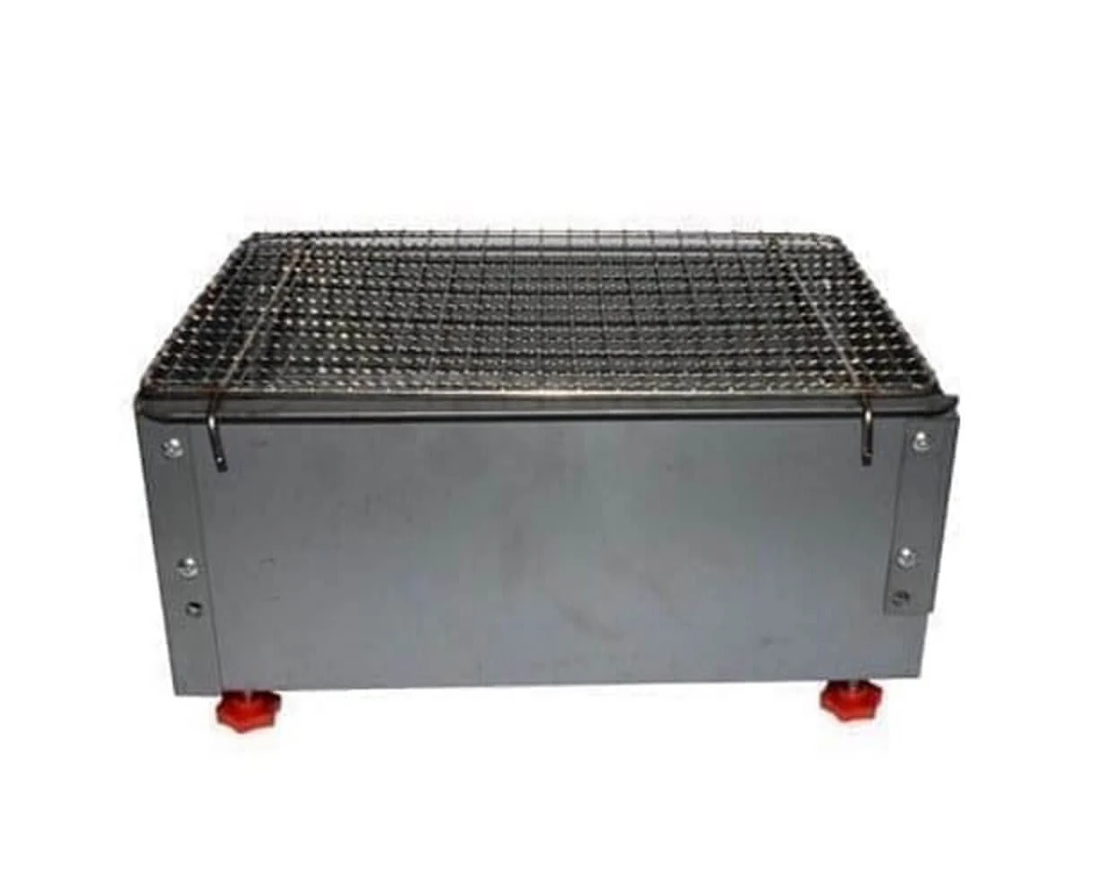 Willkon 30CM Stainless Steel Freestanding Charcoal BBQ Grill