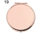 SunnyHouse Portable Cat Head Love Heart Round Square Folding Mirror Makeup Cosmetic Tool-19#