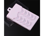 SunnyHouse Plastic Empty Storage Case Box Container Holder for 5 Pairs of False Eyelashes-Watermelon Red