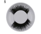 SunnyHouse 4Pcs Double Magnet False Eyelashes Women 3D Natural Long Soft Lashes Extension-7#