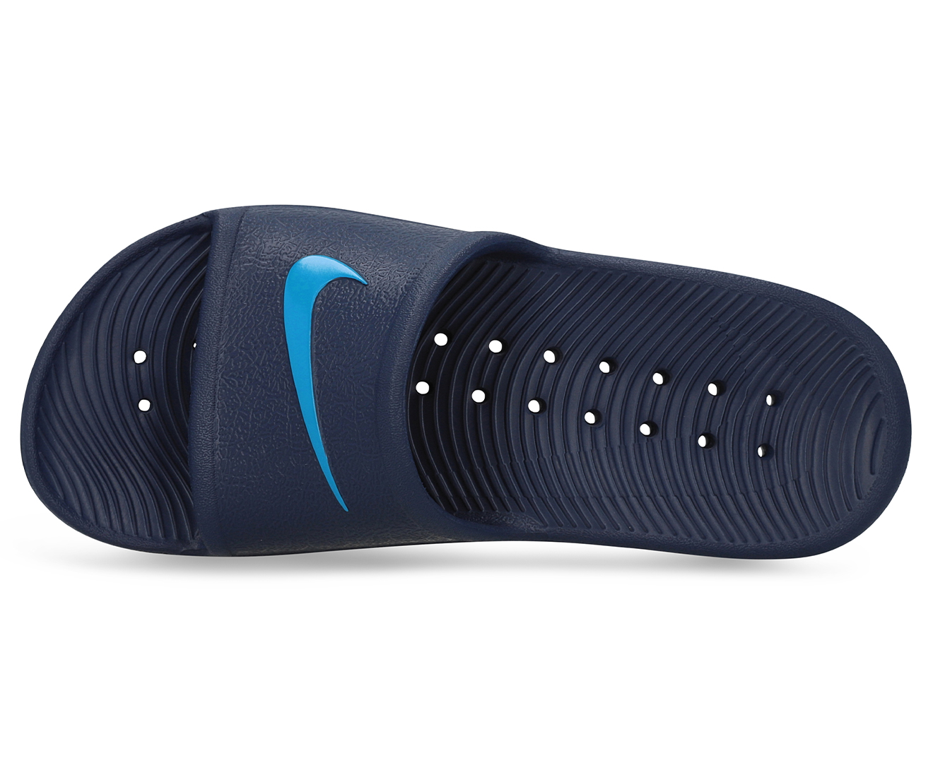 Nike kawa slide navy 2024 blue