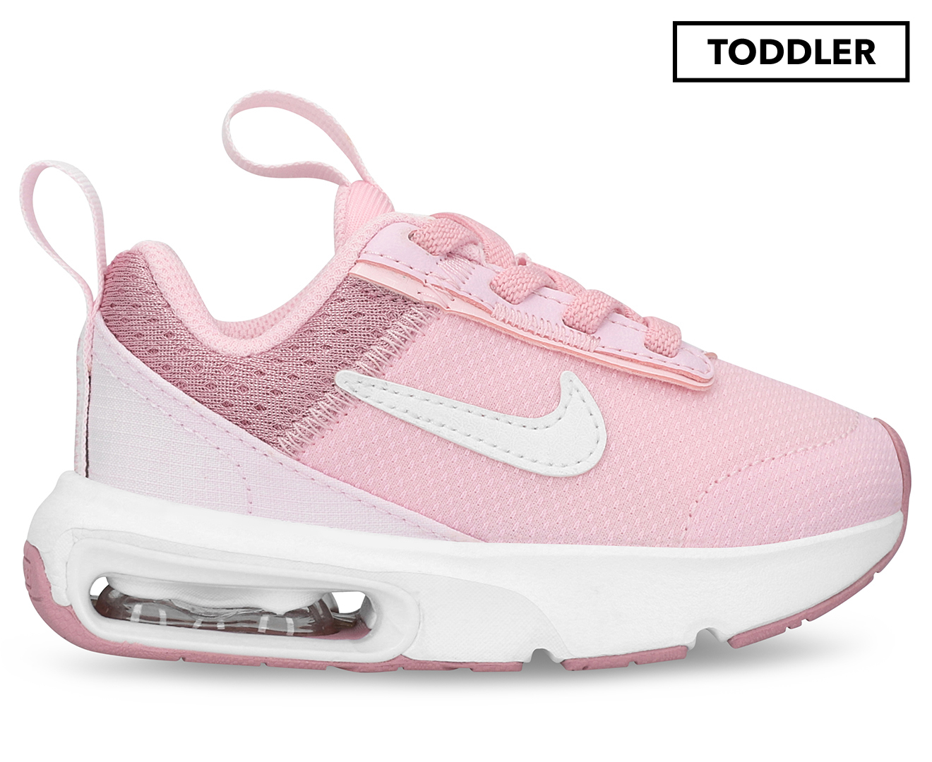 Nike Toddler Girls Air Max INTRLK Lite Sneakers Pink Foam White Catch