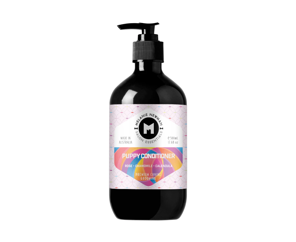 Melanie Newman Puppy Grooming Conditioner Rose Chamomile & Calendula 500ml