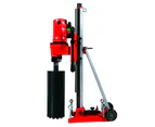 Rural Max 2400W 15A Diamond Core Drill on Stand w/ Suction Base For Core Drills