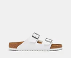 Birkenstock Unisex Arizona Regular Fit Sandals - White