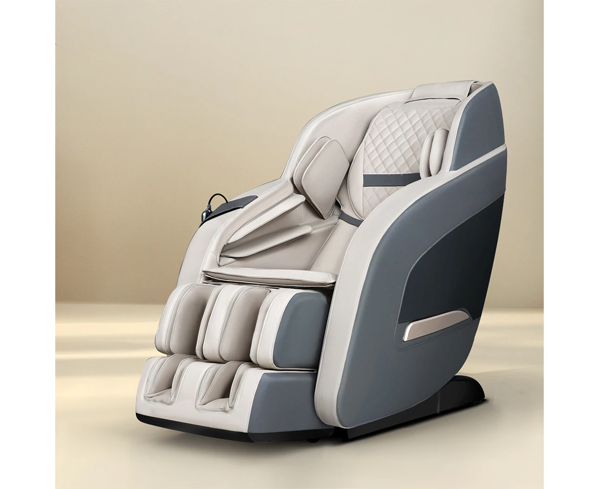 Livemor Massage Chair Zero Gravity Massager Chairs Electric Recliner Grey Decima