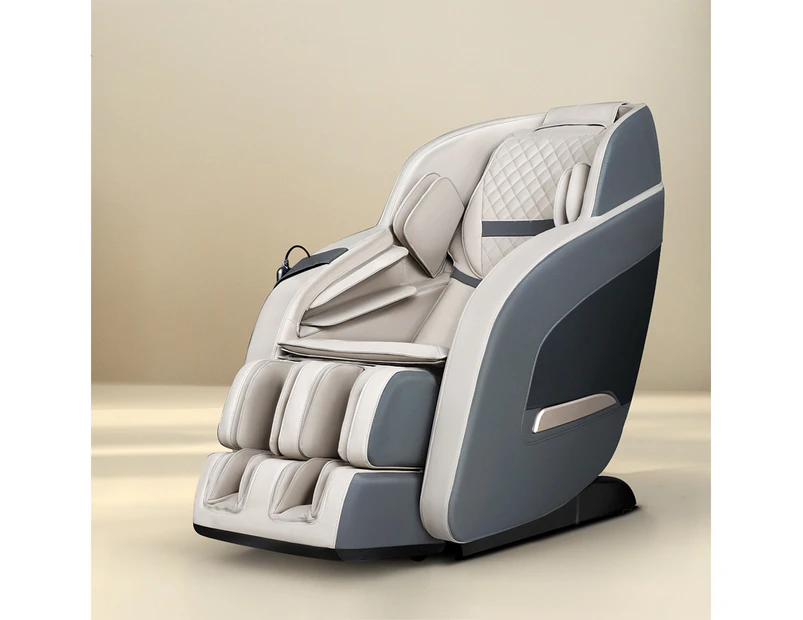 Livemor Massage Chair Electric Recliner Massager Grey Decima