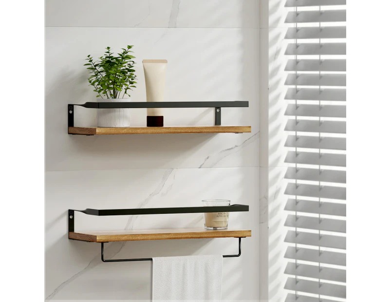 Artiss Floating Wall Shelf Set of 2