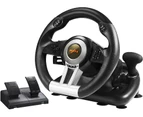 Black Pxn V3pro Game Steering Wheel For Pc/ps4/xbox One/xboxseries S/x/nintendo Switch