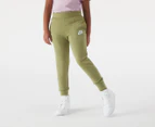 Nike Sportswear Youth Girls' Club French Terry Slim Fit Trackpants / Tracksuit Pants - Alligator/White