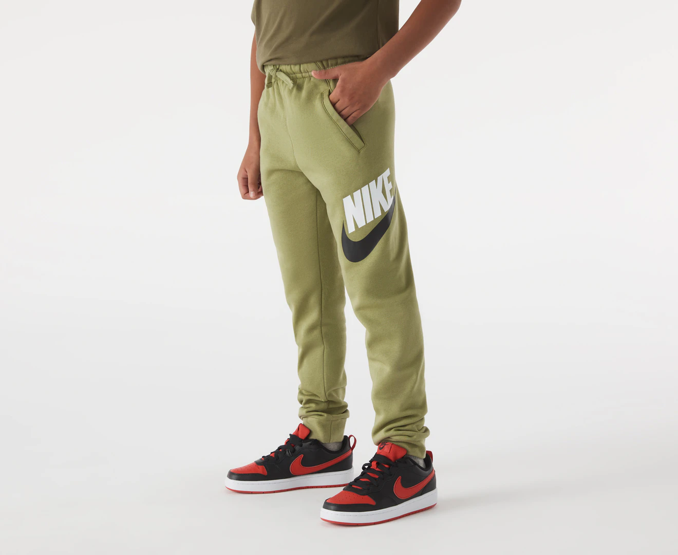 Nike Women's Sportswear Essentials Tech Fleece Hi-Rise Pants Alligator /  Black