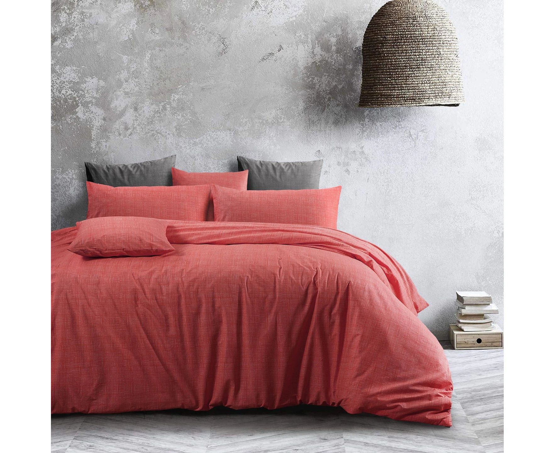 Amsons Living Coral Quilt Cover Set