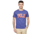 Polo Ralph Lauren Men's Classics Custom Slim Fit Tee / T-Shirt / Tshirt - Liberty Blue