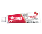 3 x Grants Of Australia Kids Strawberry Surprise Toothpaste 75g