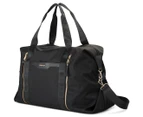 Madison Weekender Nylon Duffle Bag - Black