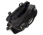 Madison Weekender Nylon Duffle Bag - Black