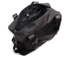 Madison Weekender Nylon Duffle Bag - Black