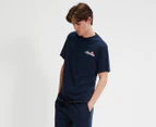 Ellesse Men's Voodoo Tee / T-Shirt / Tshirt - Navy