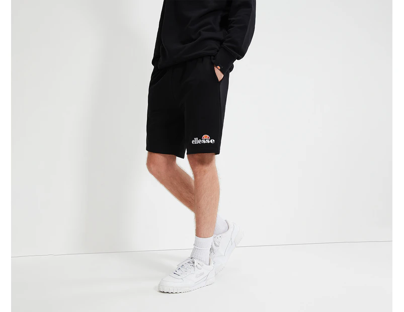 Ellesse Men's Silvan Fleece Shorts - Black