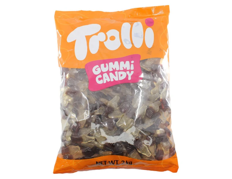 Trolli Oiled Cola Candy Lollies Sweets Bulk Pack 2kg