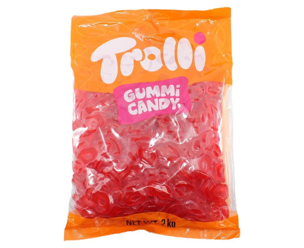 Trolli Lips Candy Lollies Sweets Bulk Pack 2kg