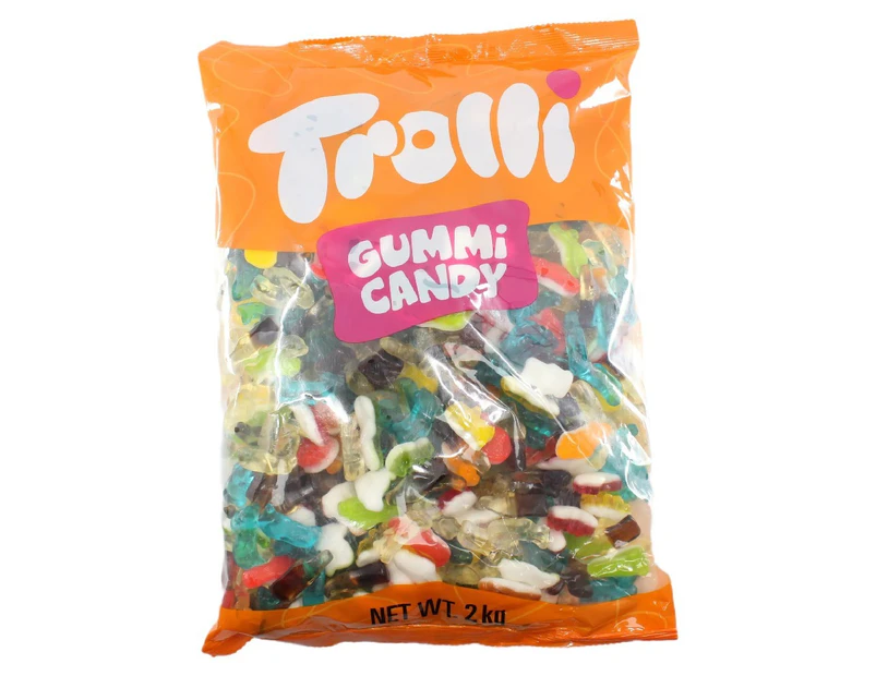 Trolli Groovy Mix Candy Lollies Sweets Bulk Pack 2kg