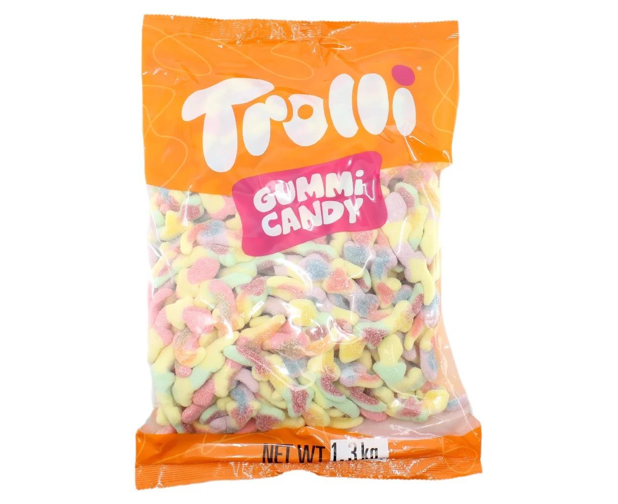 Trolli Sour Lizards Candy Lollies Sweets Bulk Pack 1.3kg