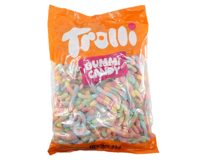 Trolli Britecrawlers Candy Lollies Sweets Bulk Pack 2kg