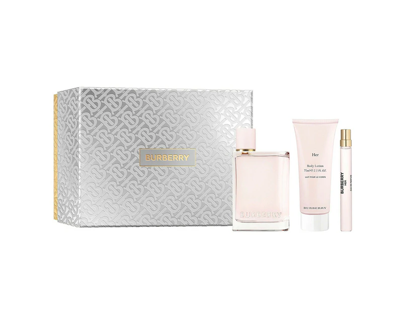Burberry Her 3 Piece Gift Set By Burberry (Womens)