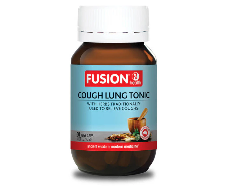 Fusion Health Cough Lung Tonic 60 caps