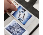 Lifebea 200 Pockets Photo Album for Fuji Instax Mini 7 8 9 11 25 70 90 Link Instant Film-Stone Blue